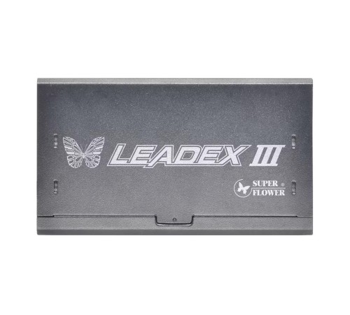 Блок питания 750Вт/ Power Supply Super Flower Leadex III Gold ATX 3.1, 750W, ATX, 140mm, 6xSATA, 2xPCI-E(6+2), 1xPCI-E 16, APFC, 80+ Gold, Full Modular Блок питания 750Вт/ Power Supply Super Flower Leadex III Gold ATX 3.1, 750W, ATX, 140mm, 6xSATA, 2xPCI-E(6+2), 1xPCI-E 16, APFC, 80+ Gold, Full Modular