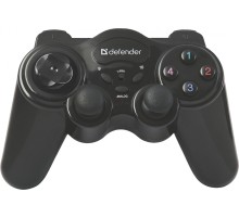 Defender Беспроводной геймпад Game Master Wireless USB, радио, 12 кнопок, 2 стика