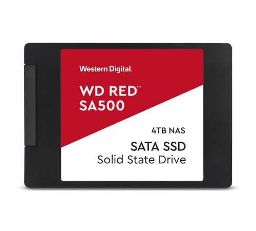 Твердотельный накопитель SSD WD Red™ SA500 NAS 3D NAND WDS400T1R0A 4ТБ 2,5" SATA-III (TLC) (Вскрытая упаковка)