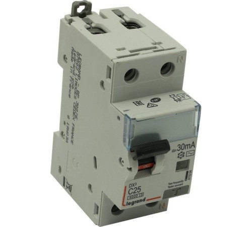 АВДТ DX3 1П+Н C25А 30MA-AC
