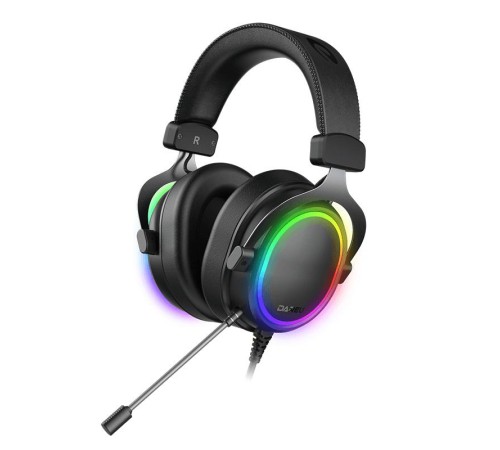 Гарнитура игровая проводная Dareu EH925s Pro Black (черный), подсветка RGB, съемный микрофон с шумоподавлением, подключение USB, длина кабеля 2,2м Гарнитура игровая проводная Dareu EH925s Pro Black (черный), подсветка RGB, съемный микрофон с шумоподавлением, подключение USB, длина кабеля 2,2м