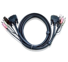 Кабель ATEN CABLE DVI-D/USBA/SP.MC-DVI-D/USB B, 1.8m