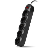 Фильтр SVEN SF-05L 1,8 м (5 розеток) черный