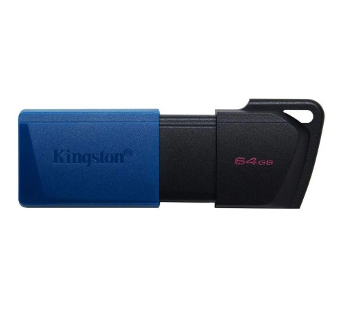 Флэш USB Kingston 64GB USB 3.2 Gen 1 DataTraveler Exodia M (Black + Blue)/ Kingston 64GB USB 3.2 Gen 1 DataTraveler Exodia M (Black + Blue) Флэш USB Kingston 64GB USB 3.2 Gen 1 DataTraveler Exodia M (Black + Blue)/ Kingston 64GB USB 3.2 Gen 1 DataTraveler Exodia M (Black + Blue)