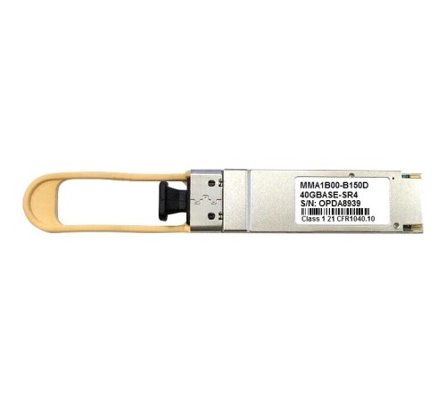 Оптический модуль/ Mellanox® transceiver, 40GbE, QSFP+, MPO, 850nm, SR4, up to 150m, DDMI Оптический модуль/ Mellanox® transceiver, 40GbE, QSFP+, MPO, 850nm, SR4, up to 150m, DDMI