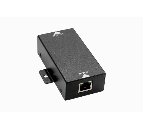 PoE удлинитель/ PoE удлинитель Fast Ethernet до 250м на 1 порт. Порты Ethernet: Вход - 1x10/100Base-T RJ45; Выход - 1x10/100Base-T RJ45. Порты PoE: Вход - 1xIEEE 802.3af/at/Passive PoE (40-57V),(до 30W); Выход - 1xIEEE 802.3af/at (до 30W). Автоматическое PoE удлинитель/ PoE удлинитель Fast Ethernet до 250м на 1 порт. Порты Ethernet: Вход - 1x10/100Base-T RJ45; Выход - 1x10/100Base-T RJ45. Порты PoE: Вход - 1xIEEE 802.3af/at/Passive PoE (40-57V),(до 30W); Выход - 1xIEEE 802.3af/at (до 30W). Автоматическое