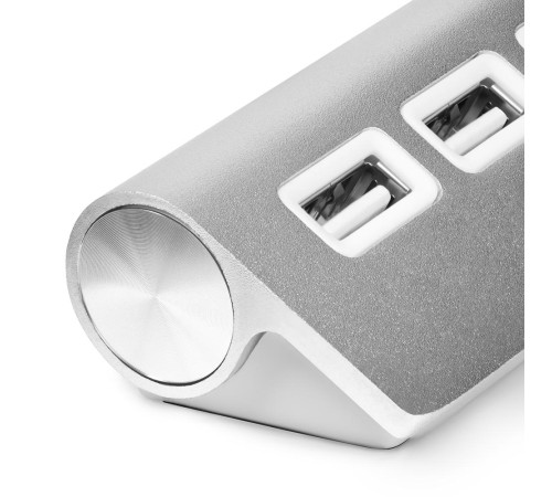 Greenconnect USB 2.0 Разветвитель GCR-UH224S на 4 порта 0,2m , silver Greenconnect USB 2.0 Разветвитель GCR-UH224S на 4 порта 0,2m , silver