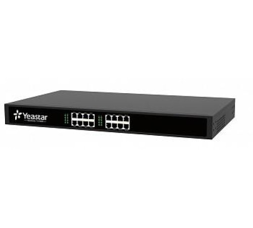 Голосовой шлюз YEASTAR VoIP-FXS-шлюз с поддержкой 16 FXO-линий Голосовой шлюз YEASTAR VoIP-FXS-шлюз с поддержкой 16 FXO-линий