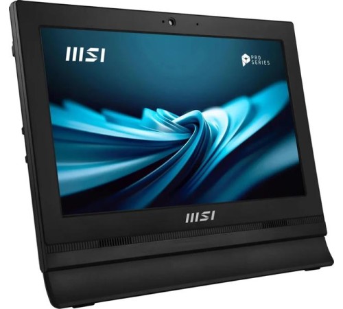 Моноблок MSI PRO AP162T ADL AiO 15,6" FHD(1920x1080) IPS AG Single Touch,Intel N100 (0.8GHz),8Gb DDR4,512GB SSD,2*COM port,VGA,Intel UHD,WiFi,BT,camera,Wired KB&mouse Eng/Rus,noOS,1y war-ty,Black