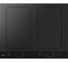 Встраиваемые индукционные панели ASKO/ Арт. 735403 ; индукционная, встраиваемая, 5.0 х 64 х 51,  4 конфорки, электронное управление, сенсорные переключатели, черный матовый цвет