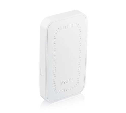 Точка беспроводного доступа Точка доступа Zyxel NebulaFlex Pro WAX300H, WiFi 6, 802.11a/b/g/n/ac/ax (2,4 и 5 ГГц), MU-MIMO, настенная, антенны 2x2, до 575+2400 Мбит/с, 4xLAN GE (1x PoE out), защита от 3G/4G, PoE only