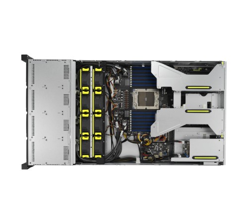 Серверная платформа/ ASUS RS520A-E12-RS12U/1G/1.6kW/12NVMe/FAN/RH/OCP/GPU