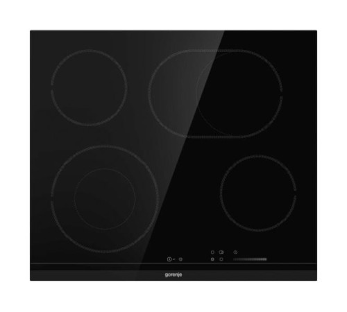 Встраиваемые электрические панели GORENJE/ Стеклокерамическая варочная панель, 60 см, 4 конфорки,черный цвет Встраиваемые электрические панели GORENJE/ Стеклокерамическая варочная панель, 60 см, 4 конфорки,черный цвет
