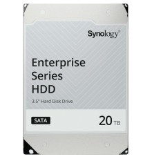 Жесткий диск Synology HDD SATA 3,5" 20Tb, 7200 rpm, 512Mb buffer, MTTF 2,5M, 1YW