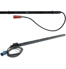 БРП Uniprom, с мониторингом, 0U, 400В, 3Ф, 16A, 36xC13 12xC19, 3м кабель, IEC309