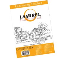 Пленка А4, 75мкм, 100 шт. Пленка для ламинирования  Lamirel А4, 75мкм, 100 шт.