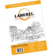 Пленка А4, 75мкм, 100 шт. Пленка для ламинирования  Lamirel А4, 75мкм, 100 шт.