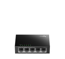 Коммутатор/ 5-Port 10/100 Mbps Desktop Switch, 5 10/100M RJ45 Ports, Loop Detection, Metal Case, Power Saving, Plug & Play