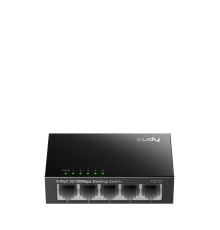 Коммутатор/ 5-Port 10/100 Mbps Desktop Switch, 5 10/100M RJ45 Ports, Loop Detection, Metal Case, Power Saving, Plug & Play