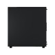 Корпус без блока питания/ Case Fractal Design North TG Dark Tint, Midi-Tower, 2x140mm, 2xUSB-A 3.2 + 1xUSB 3.2 Type-C ATX, mATX, mITX Wood panel, Charcoal Black