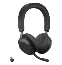 Гарнитура беспроводная/ Jabra Evolve2 75, Link380c MS Stereo Black