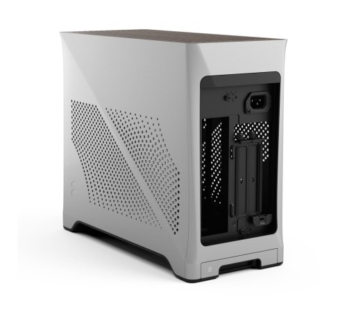 Корпус ПК без блока питания/ Case Fractal Design Era 2, SFF, 2x120mm, 2xUSB-A 3.0 + 1xUSB 3.2 Type-C, SFX PSU Support, mITX Silver