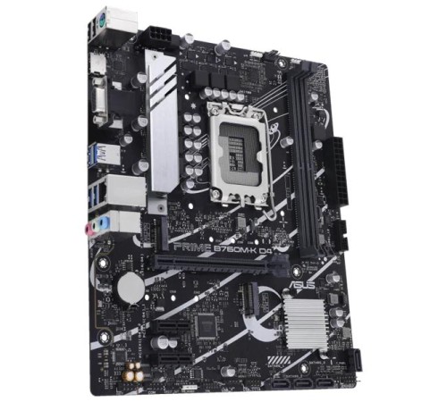 Материнская плата ASUS PRIME B760M-K D4, LGA1700, B760, 2*DDR4, 4*SATA, 2*M.2, 4*USB 3.2, 2*USB 2.0, 1*PCIx16, 2*PCIx1, VGA+HDMI, mATX; 90MB1DS0-M1EAY0