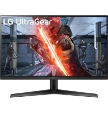 Монитор LG LCD 27GN60R-B/ LG UltraGear 27GN60R-B 27" IPS monitor, 1920x1080, 300cd/m2, 1000:1, 16:9, 1мс(GtG), HDMI, DP, 144Hz, 178/178, внешний БП, G-SYNC Compatible, FreeSync Premium, HDR10, VESA (100x100 мм), black