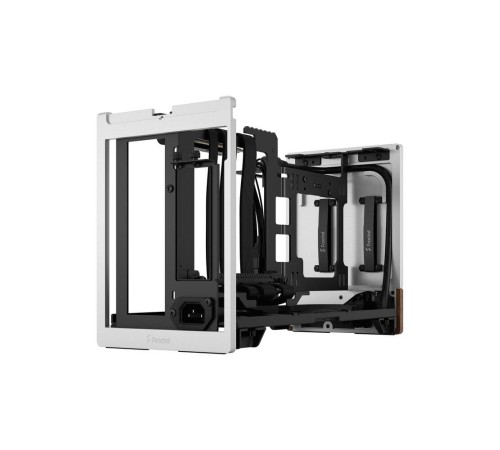 Корпус без блока питания/ Case Fractal Design Terra, Mini-Tower, no fans, 1xUSB-A 3.0 + 1xUSB 3.2 Type-C, SFX PSU Support, mITX Silver