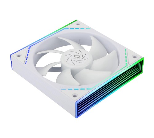 Кулер для корпуса/ Case Cooler Thermalright TL-M12W (120x124x25mm, 4-pin PWM, ARGB, 47.6CFM, 23.2dBA, 1500RPM, White) Кулер для корпуса/ Case Cooler Thermalright TL-M12W (120x124x25mm, 4-pin PWM, ARGB, 47.6CFM, 23.2dBA, 1500RPM, White)