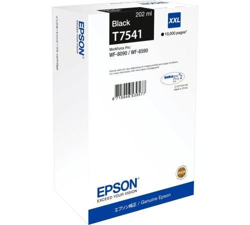 Картридж/ Epson I/C (b) WF-8090/8590 XXL Картридж/ Epson I/C (b) WF-8090/8590 XXL