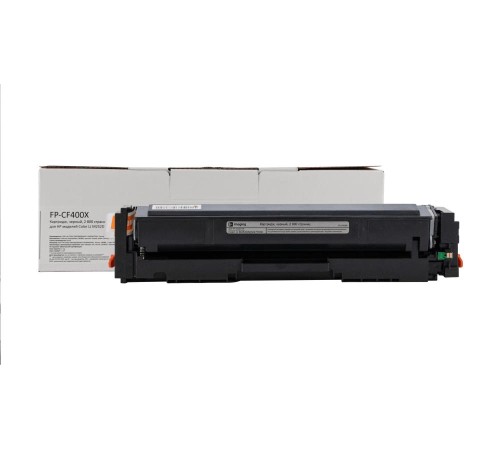 Картридж F+ imaging, черный, 2 800 страниц, для HP моделей Color LJ M252DN/M277DW (аналог CF400X), FP-CF400X (Вскрытая упаковка)