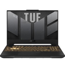 Ноутбук/ ASUS TUF F15 FX507ZC4-HN172 15.6"(1920x1080 (матовый, 144Hz) WVA)/Intel Core i7 12700H(2.3Ghz)/16384Mb/512PCISSDGb/noDVD/Ext:nVidia GeForce RTX3050(4096Mb)/Cam/BT/WiFi/56WHr/war 1y/2.2kg/Mecha Gray/DOS