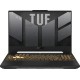 Ноутбук/ ASUS TUF F15 FX507ZC4-HN172 15.6"(1920x1080 (матовый, 144Hz) WVA)/Intel Core i7 12700H(2.3Ghz)/16384Mb/512PCISSDGb/noDVD/Ext:nVidia GeForce RTX3050(4096Mb)/Cam/BT/WiFi/56WHr/war 1y/2.2kg/Mecha Gray/DOS