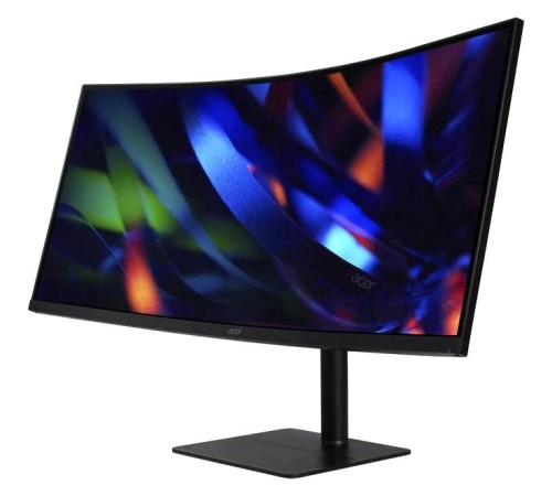 Монитор/ ACER CZ342CURVbmiphuzx 34'', ZeroFrame, Curved 1000R Black, 21:9, VA, 3440x1440, 1 / 0,5ms, 300cd, 180Hz, 1xHDMI(2.0) + 1xDP(1.4) + 1xType-C(65W) + Audio out + USB2.0+USB-B (2up 2down), Speakers 3Wx2, FreeSync Premium, HDR 10, H.Adj. 110, Delta E Монитор/ ACER CZ342CURVbmiphuzx 34'', ZeroFrame, Curved 1000R Black, 21:9, VA, 3440x1440, 1 / 0,5ms, 300cd, 180Hz, 1xHDMI(2.0) + 1xDP(1.4) + 1xType-C(65W) + Audio out + USB2.0+USB-B (2up 2down), Speakers 3Wx2, FreeSync Premium, HDR 10, H.Adj. 110, Delta E