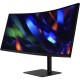 Монитор/ ACER CZ342CURVbmiphuzx 34'', ZeroFrame, Curved 1000R Black, 21:9, VA, 3440x1440, 1 / 0,5ms, 300cd, 180Hz, 1xHDMI(2.0) + 1xDP(1.4) + 1xType-C(65W) + Audio out + USB2.0+USB-B (2up 2down), Speakers 3Wx2, FreeSync Premium, HDR 10, H.Adj. 110, Delta E