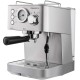 Кофемашина рожкового типа MAUNFELD/ Кофемашина рожкового типа MAUNFELD MF-721S PRO, мощность 1140 Вт, давление 15 бар, капучинатор, возможность приготовления 2 чашек, цвет нержавеющая сталь