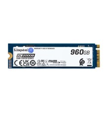 Твердотельный накопитель Kingston Enterprise SSD 960GB DC2000B M.2 2280 NVMe Gen4x4 R7000/W1300MB/s  3D TLC MTBF 2М 540 000/47 000 IOPS 700,8TBW (Data Center) 3 years