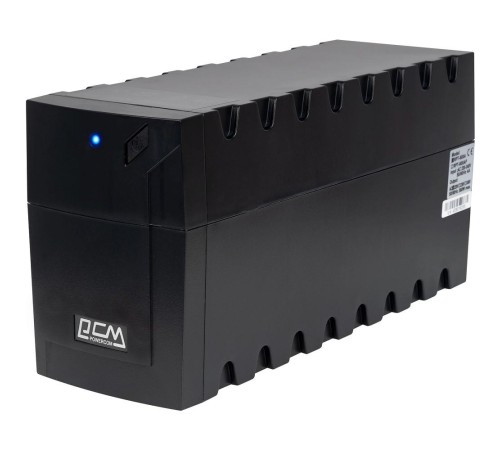 Источник бесперебойного питания/ POWERCOM RPT-600AP SE линейно-интерактивный, 600 ВA, 360 Вт,2 евророзетки с резервным питанием, USB, ШхГхВ 100х278х140мм, 4 кг