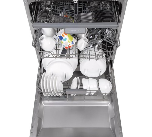 Посудомоечная бытовая машина HOMSair DW67M/ встраиваемая, 598х815х550 мм, 14 комплектов, 6 программ, 47 дБ, А++, расход воды - 11 л.