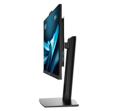 Моноблок MSI Pro AP242P 14M AiO 23,8" FHD(1920x1080)IPS AG Non-touch, Core i3-14100 (3.5GHz), 8Gb DDR5 (1x8Gb), 512GB SSD, Intel UHD,WiFi,BT,camera,WirelessKB&mouse Eng/Rus,noOS,1y w-ty,Black