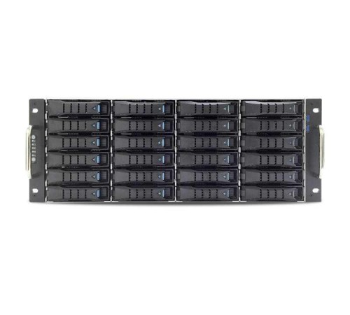 Серверный корпус/ RSC-4BT, 4U, 36xSATA/SAS HS 3,5/2,5" universal bay, 2* 7mm 2.5" rear HS bay, up to 12"(W) x 13"(D) E-ATX, 12G 24-port EOB BP with 3xSFF-8643 + 12G 12port EOB BP with 3xSFF-8643, 1200W 1+1 80+ Platinum, 28" slide