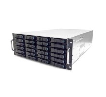 Серверный корпус/ RSC-4BT, 4U, 36xSATA/SAS HS 3,5/2,5" universal bay, 2* 7mm 2.5" rear HS bay, up to 12"(W) x 13"(D) E-ATX, 12G 24-port EOB BP with 3xSFF-8643 + 12G 12port EOB BP with 3xSFF-8643, 1200W 1+1 80+ Platinum, 28" slide 