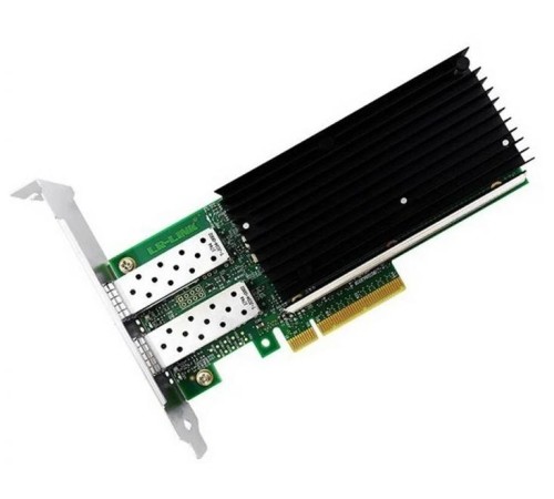 Сетевая карта LR-Link NIC PCIe 3.0 x8, 2x25G SFP28, Intel XXV710-DA2 chipset