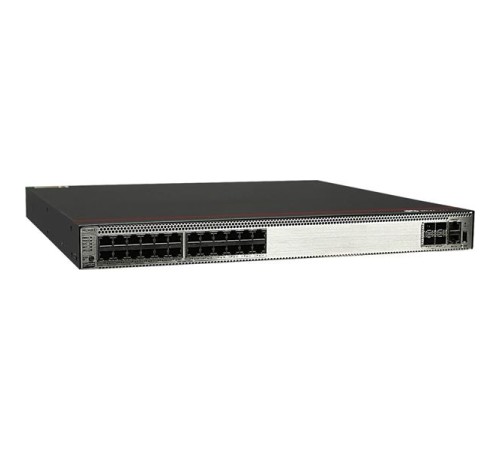 Коммутатор Huawei S5731-S24P4X (24*10/100/1000BASE-T ports, 4*10GE SFP+ ports, PoE+,1*600W ) + Basic Software