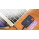SSD накопитель Netac ZX20 II 512GB USB 3.2 Gen 2 Type-C External Magnetic Portable SSD, R/W up to 2000MB/1800MB/s, with USB C to A cable and 20Gbps USB C to C cable 3Y wty