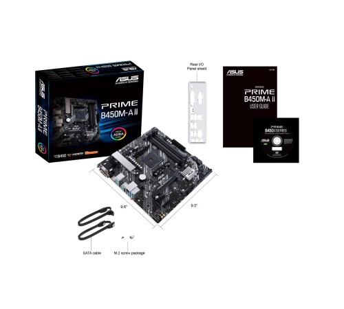 Материнская плата/ PRIME B450M-A II Материнская плата/ PRIME B450M-A II