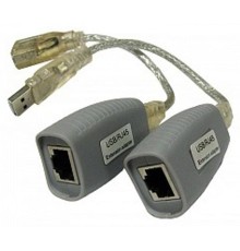 Приёмник/ OSNOVO Удлинитель USB 1.1 интерфейса для клавиатуры и мыши по кабелю витой пары (CAT5/5e/6) до 100м, USB звуковые платы и т.д. до 70м.