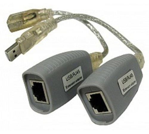 Приёмник/ OSNOVO Удлинитель USB 1.1 интерфейса для клавиатуры и мыши по кабелю витой пары (CAT5/5e/6) до 100м, USB звуковые платы и т.д. до 70м.