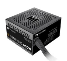 Блок питания Thermaltake Smart BM3 650W, ATX 3.0, PCIe Gen 5.0, APFC, 12cm Fan, 80+ Bronze, Semi Modular, Retail
